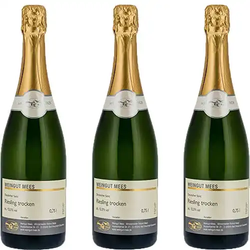 Winzersekt Weingut Mees RIESLING SEKT TROCKEN Deutscher Sekt