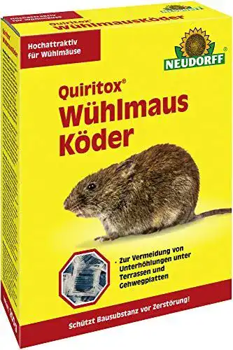 Wühlmausköder Neudorff Quiritox 200 g