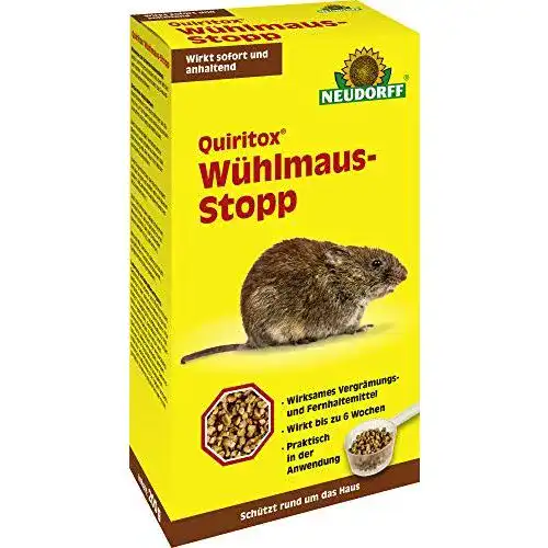 Wühlmausköder Neudorff Quiritox Wühlmaus-Stopp 200g Packung