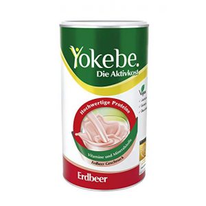 Yokebe Yokebe . Die Aktivkost – Erdbeer – Diätshake 500 g
