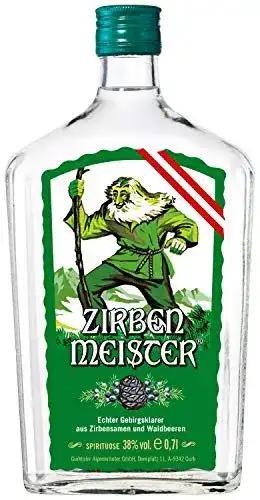 Zirbenschnaps Gurktaler – Zirbengeist – klar 0,70