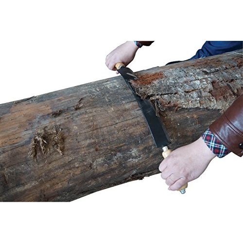 Zugmesser Timber Tuff TMB-13DC Draw Rasur, 33 cm, Schwarz