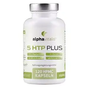 5-HTP alphavitalis 5 HTP Plus, 120 Kapseln, verbesserte Formel