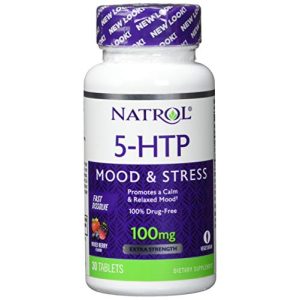 5-HTP Natrol 100 mg Fast Dissolve (30) Standard, 15 g