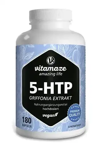 5-HTP Vitamaze, amazing life 200 mg, hochdosiert, 180 Kapseln