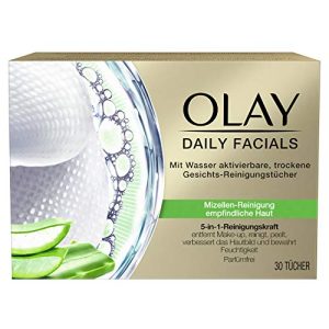 Abschminktücher Olay Daily Facials Reinigungstücher, 30 Tücher