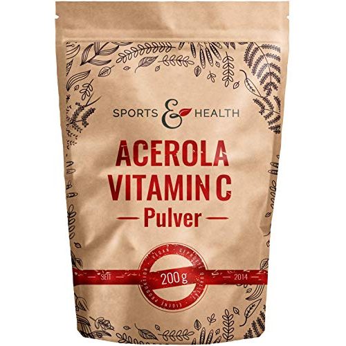 Die beste acerola cdf sports health solutions vitamin c 200 g pulver Bestsleller kaufen