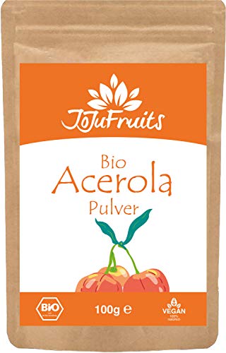 Die beste acerola pulver joju fruits bio acerola pulver 100g natuerlich Bestsleller kaufen