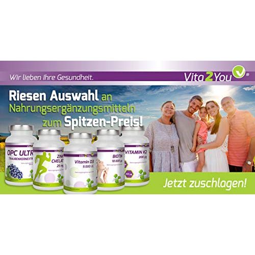 Acerola Vita2You Vitamin C Pulver – 200g – Hochdosiert