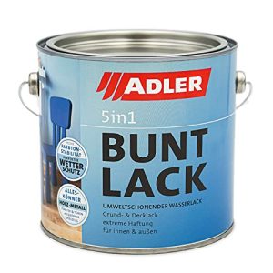 Acryllack ADLER 5in1 Buntlack für Innen und Außen – 2,5l
