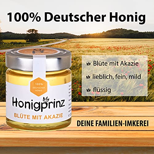 Akazienhonig Honigprinz 100% Deutscher Blütenhonig, 250 gr