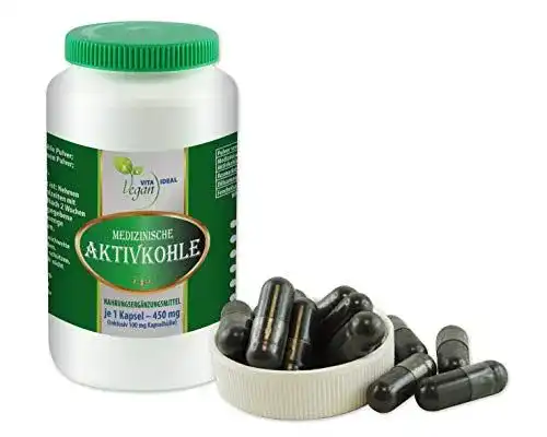 Aktivkohle-Kapseln VITA IDEAL VITAIDEAL VEGAN® 60 Kapseln