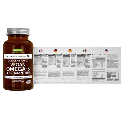 Algenöl-Kapseln Igennus Healthcare Nutrition Pure & Essential