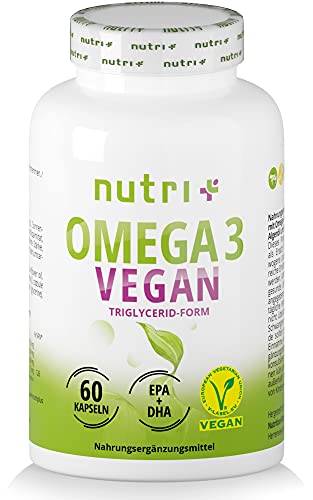 Die beste algenoel kapseln nutri omega 3 vegan dha epa Bestsleller kaufen