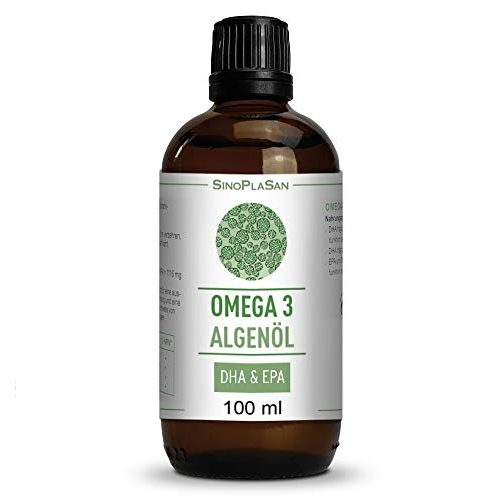 Die beste algenoel sinoplasan omega 3 vegan jetzt mit tropfer 100 ml Bestsleller kaufen