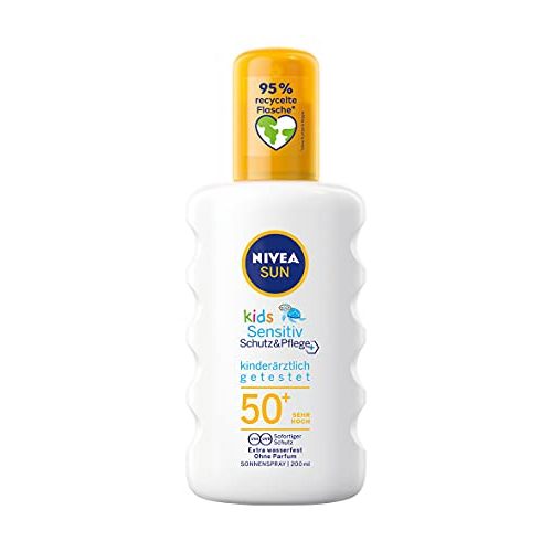 Allergie-Sonnencreme NIVEA SUN Kids Sensitiv, 200 ml, LSF 50+