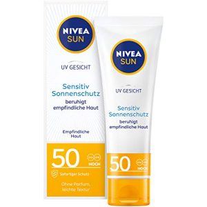 Allergie-Sonnencreme NIVEA SUN UV Gesicht Sensitiv 50 ml