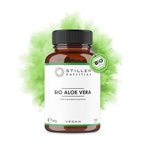 Aloe-vera-Kapseln STILLER nutrition Bio ALOE VERA 500mg, 180 St