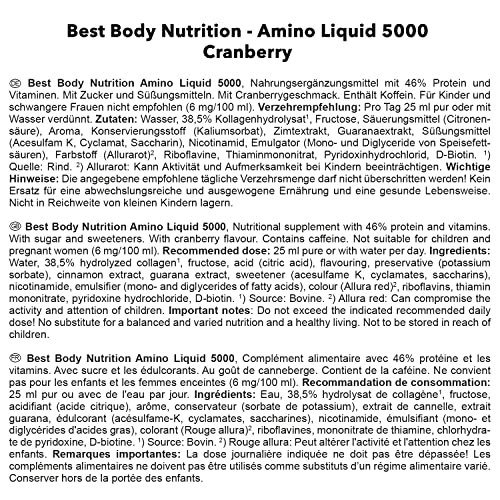 Aminosäure-Komplex Best Body Nutrition Amino Liquid 5000