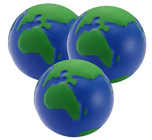 Antistressball StressCHECK Stressballs Globus x 3 | Stress Ball