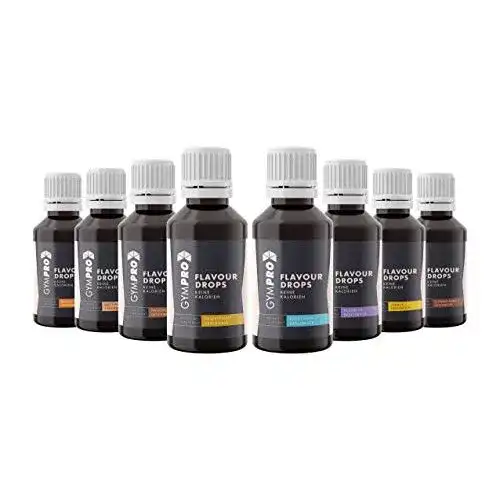 Aromatropfen GymPro – Flavour Drops 50ml (8er Packung)