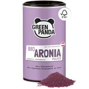 Aronia-Pulver Green Panda ® Bio, aus Österreich, 185g