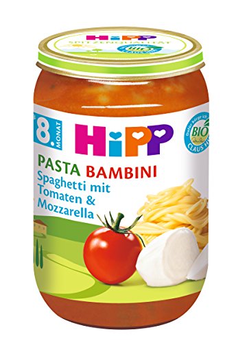 Die beste babynahrung hipp pasta bambini spaghetti tomaten u mozzarella Bestsleller kaufen