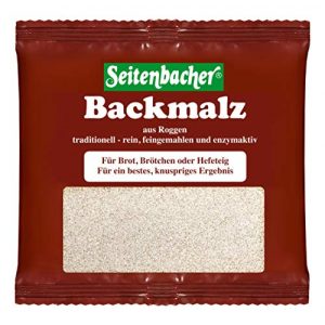 Backmalz Seitenbacher hell enzymaktiv aus Roggen, 5 x 250 g