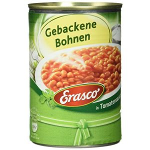 Baked Beans Erasco Gebackene Bohnen in Tomatensauce, 6 x 400 g