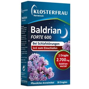Baldrian Klosterfrau Nervenruh forte 600, 30 Stück