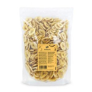 Banana chips KoRo - 1 kg value pack - No added sugar