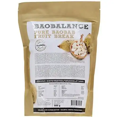 Baobab Baobalance Pure Premium Fruchtpulver, 500 g
