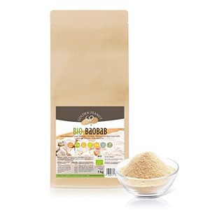 Baobab Golden Peanut Bio 1 Kg Beutel Fruchtpulver 100% rein