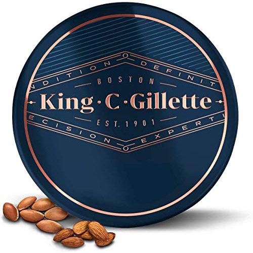 Bartbalsam King C. Gillette mit Sheabutter, Arganöl, u. Kakaobutter