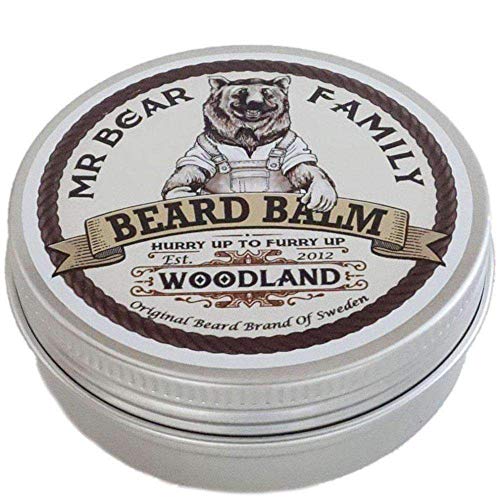 Bartwichse Mr. Bear Family Beard Balm Woodland, 60 ml