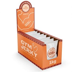 Beef Jerky Gym Jerky Beef Barbecue 1kg – 25x40g High Protein