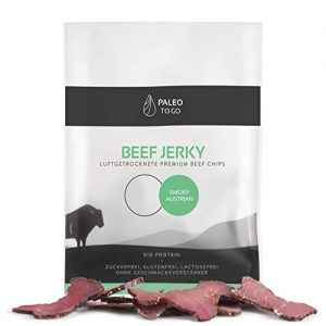 Beef Jerky Paleo To Go Bio – PALEO – 75% Protein – 4 x 30g