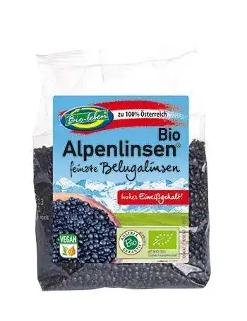 Beluga-Linsen Bio-leben Bio Belugalinsen 1,75kg Öko