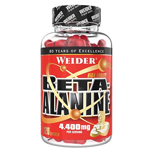 Beta-Alanin Weider Caps 4.400 mg, highly-dosed, 120 capsules