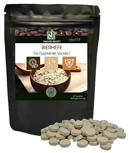 Bierhefe-Tabletten NAKURU Bierhefe, 90 Tabletten