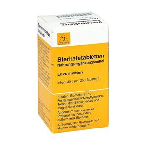 Bierhefe-Tabletten Teofarma s.r.l. BIERHEFE TABLETTEN, 250 St