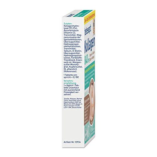 Bindegewebe-Tabletten tetesept Kollagen 840 mg, 30 Tabletten