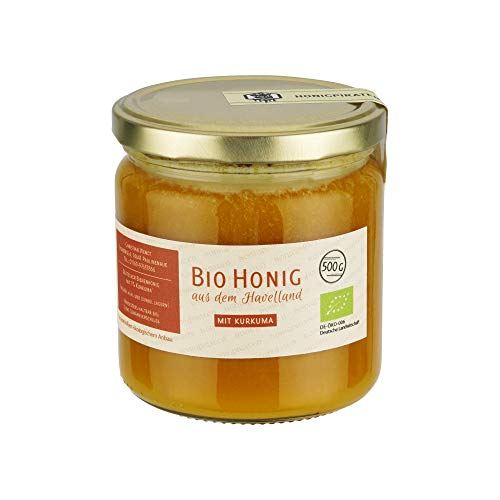 Bio-Honig HONIGPIRATEN Honig mit Kurkuma – 100% Bio Honig