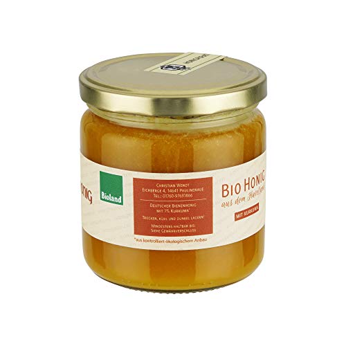Bio-Honig HONIGPIRATEN Honig mit Kurkuma – 100% Bio Honig
