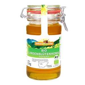 Bio-Honig ImkerPur Bio-Lindenblüten-Honig, 1 kg, Zitronen-Note