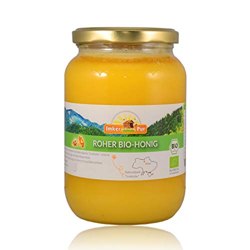 Die beste bio honig imkerpur bio rohhonig nicht geschleudert 1000 g Bestsleller kaufen