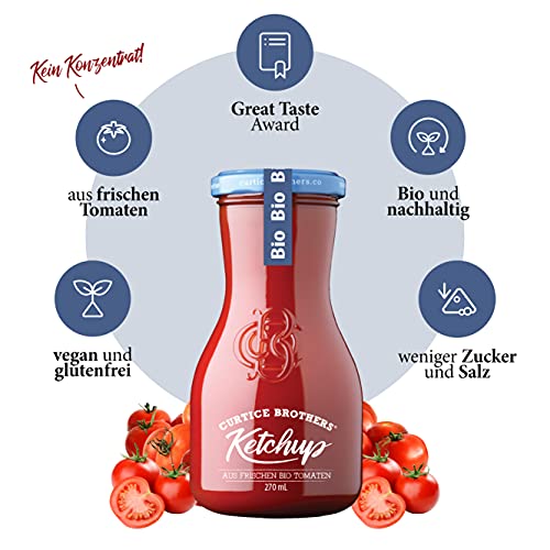 Bio-Ketchup Curtice Brothers 6er-Pack Organic Tomato Ketchup