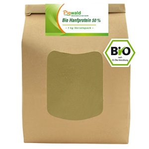 Bio-Proteinpulver Piowald BIO Hanfprotein, 1 kg Vorratspack