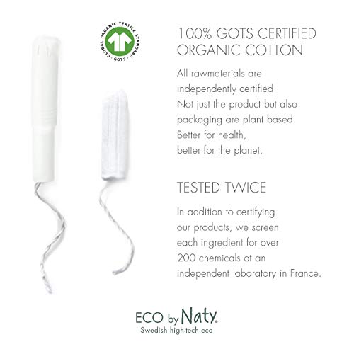 Bio-Tampon Eco by Naty Naty Digital Super Plus Tampons, 15tlg