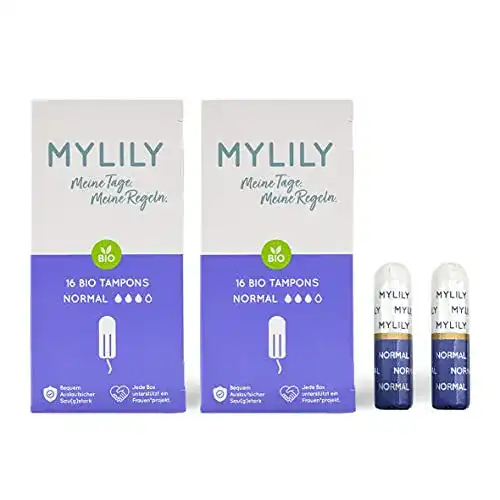 Die beste Bio-Tampon MYLILY ® Bio Tampons (32 Stück) I Normal 2026 Test Bestseller Bio-Tampon MYLILY ® Bio Tampons (32 Stück) I Normal